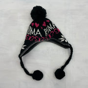 12 TAGE XMAS DROP | schwarze “roma” Mütze mit Pom Poms
