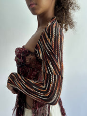 autumn picks | orange and black bolero