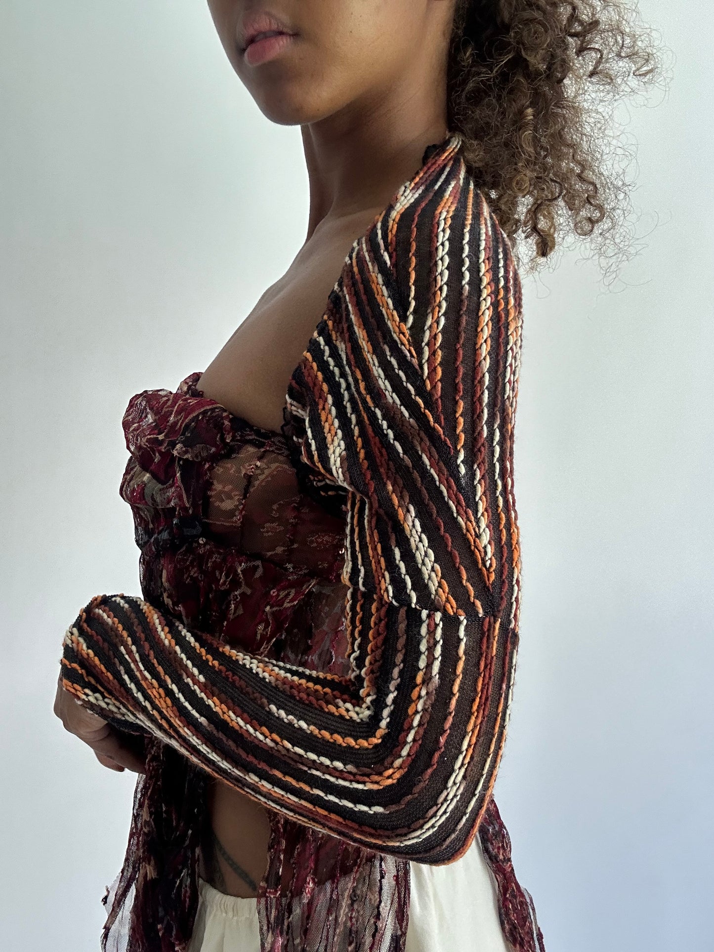 autumn picks | orange and black bolero