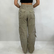 CARRIE BRADSHAW DROP | taille: M · couleur: beige · article: pantalon · détails: style cargo