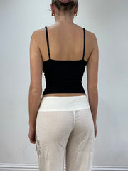 vintage edit seventeen | small black intimissimi cami