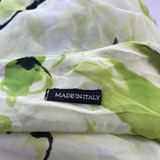 PROM SEASON DROP | small green maxi dress with abstract pattern all over