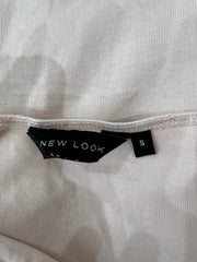 back to school drop | small white old label new look cami top