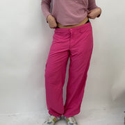 GIRL CORE DROP | taille: S · couleur: rose · article: pantalon · détails: oversize + style cargo