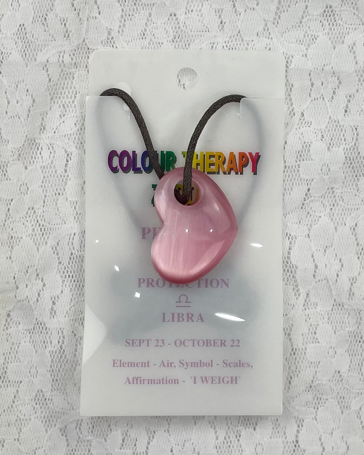 ⭐️💻 zodiac necklace - libra