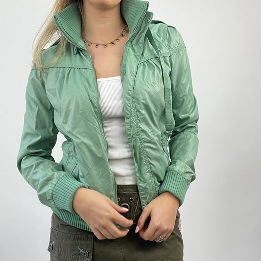 FUTURECORE DROP | medium green old label bershka jacket