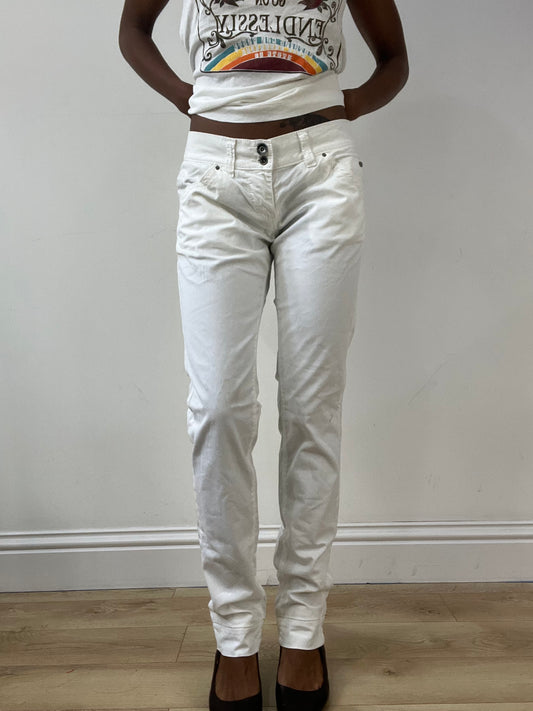 BEST PICKS | small white miss sixty straight leg jeans