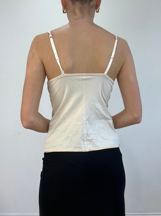 vintage edit twenty | small white intimissimi cami