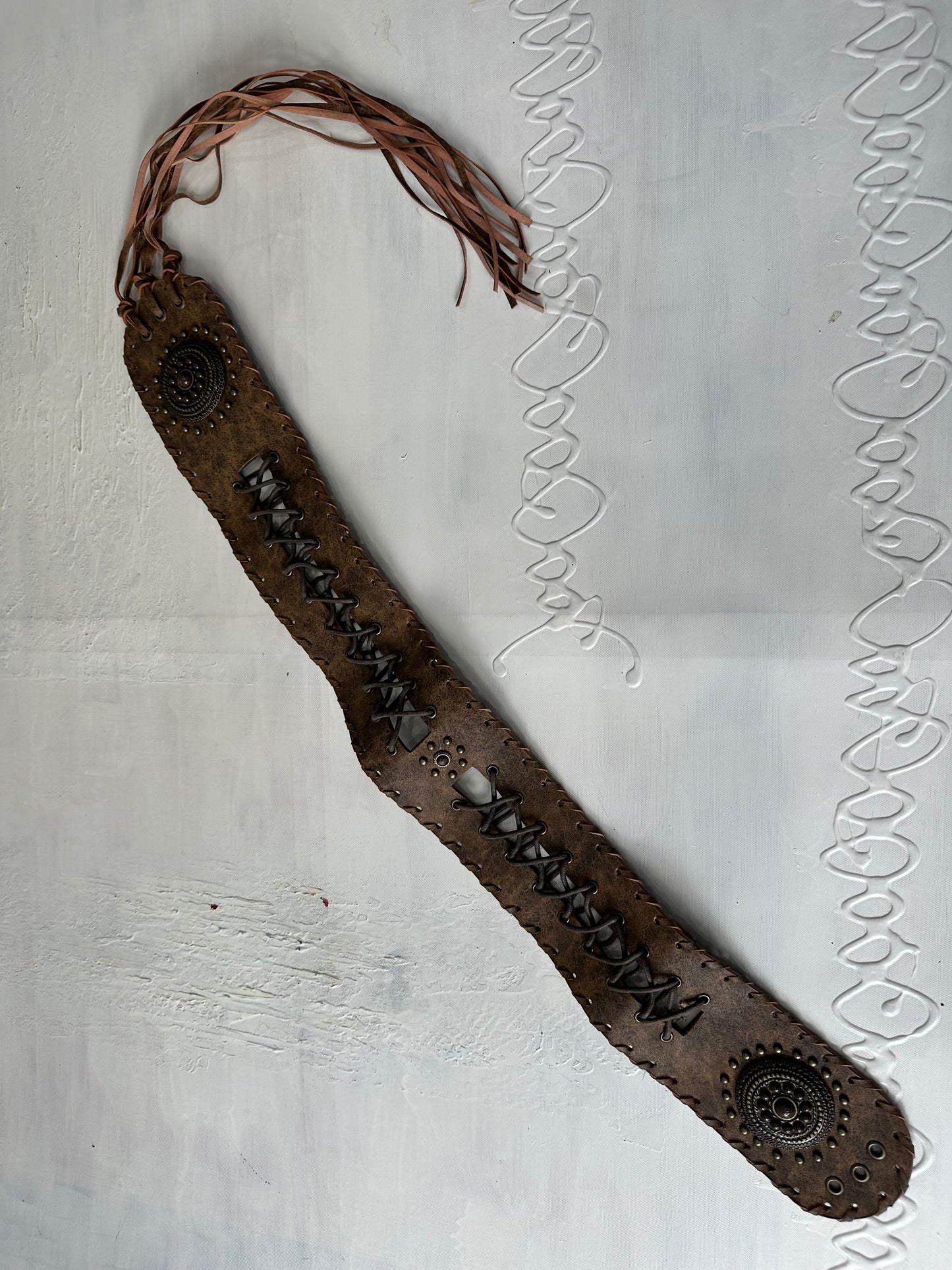BEST PICKS | oversized brown belt with tassel detail