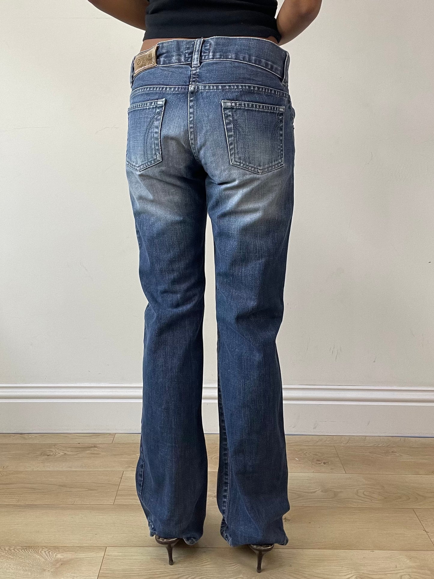 vintage edit twenty-seven | small blue light wash dolce and gabbana jeans