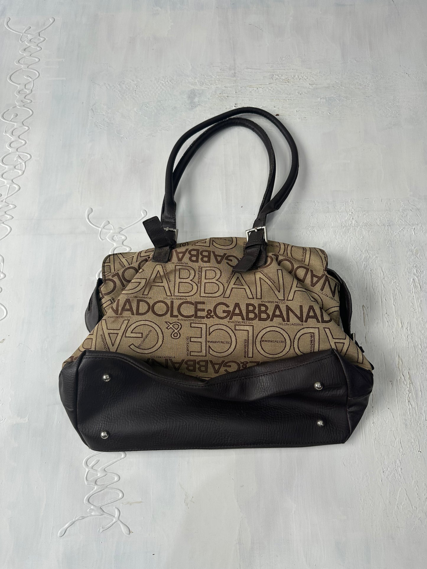 BEST PICKS | brown dolce & gabbana monogram shoulder bag
