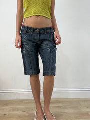 BEST PICKS | small dark wash denim shorts