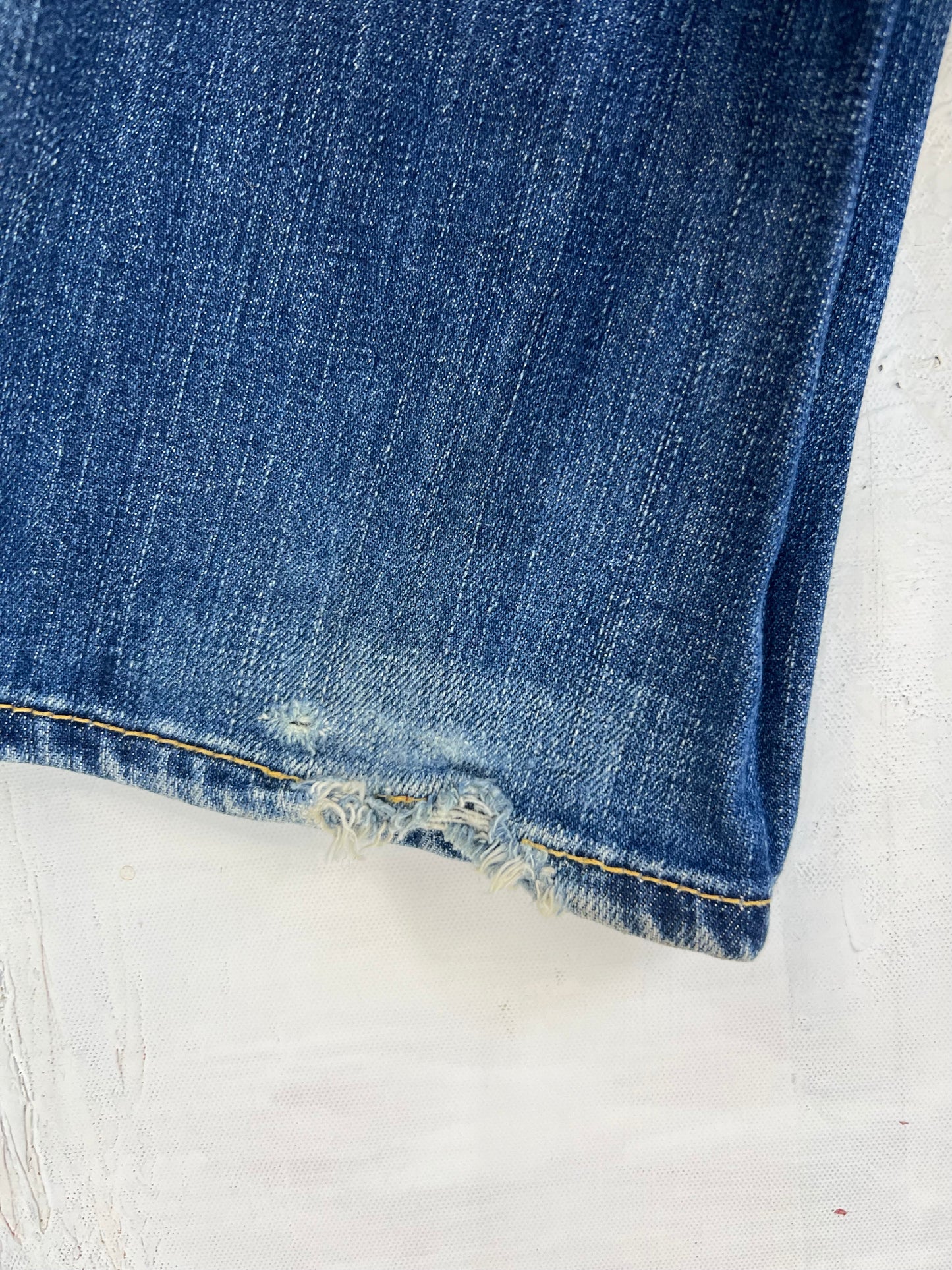 vintage edit thirteen | extra small dark wash miss sixty flared jeans