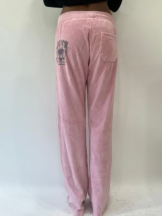 beach drop | small pink juicy couture tracksuit bottoms