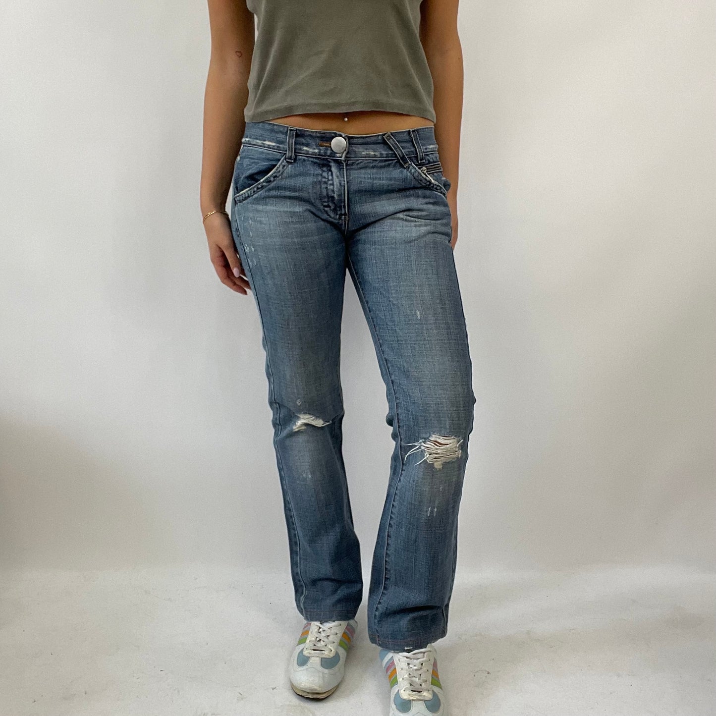 COASTAL GRANDMA DROP | small denim miss sixty distressed jeans