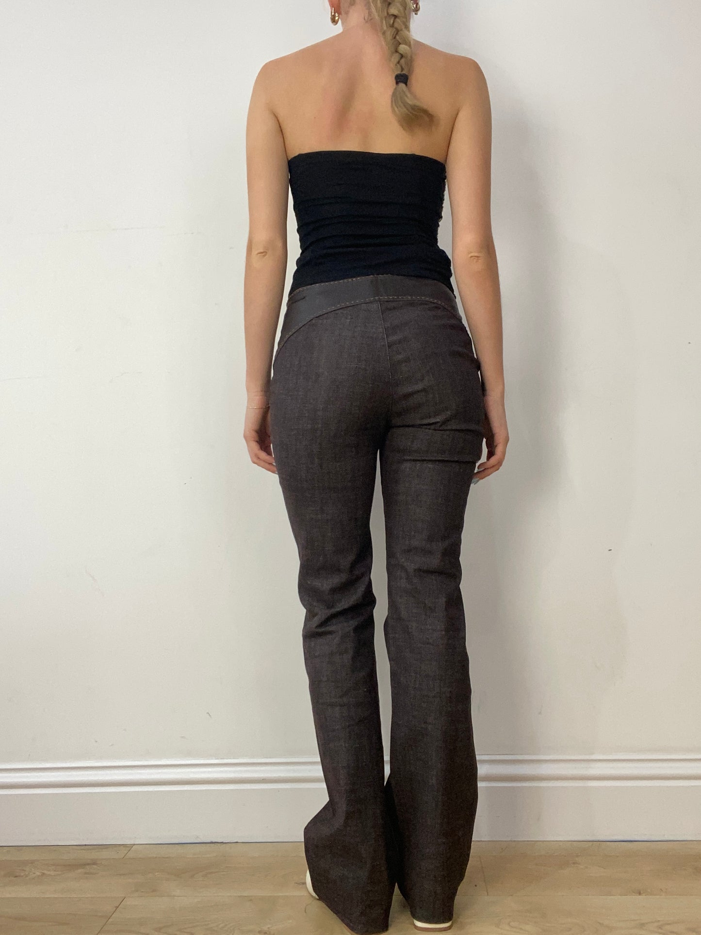 vintage edit thirty | small blue dark wash denim jeans