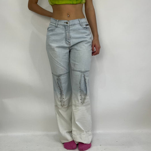 💚 SUMMER ‘IT GIRL’ DROP | small light wash denim flared jeans