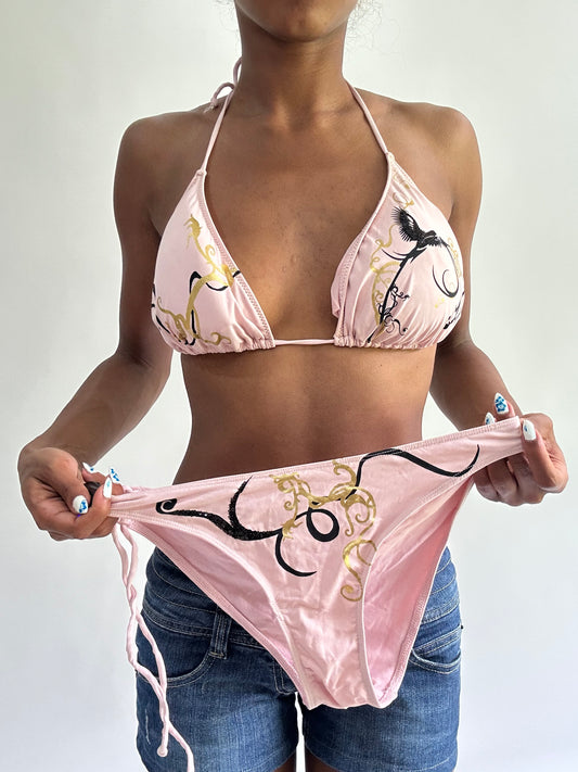 ‼️💻sailor drop | medium pink bikini set