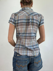 💻BEST PICKS | medium blue and yellow checkered shirt