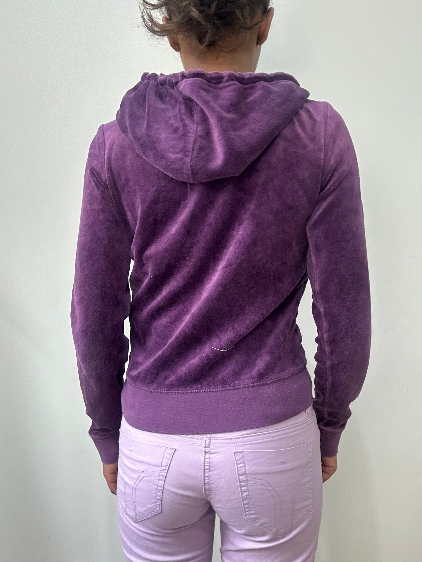 spring edit | small purple juicy couture velour hoodie