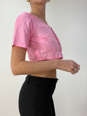💻BEST PICKS | small baby pink crop top