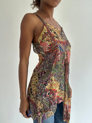 BEST PICKS | small patterned sheer cami top