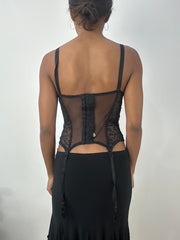 BEST PICKS | small black and red corset top