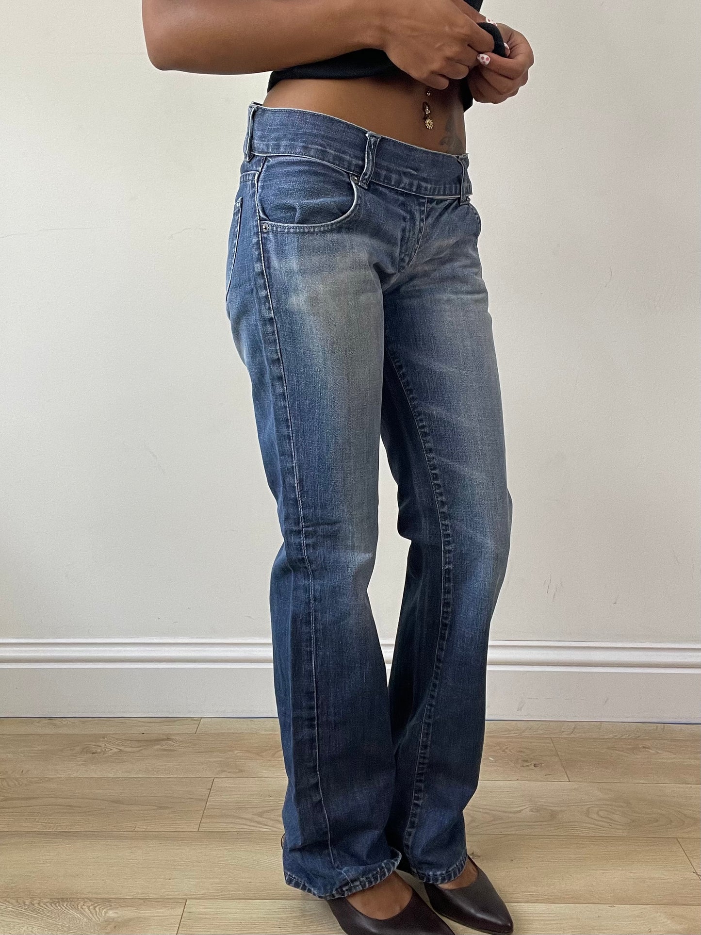 vintage edit twenty-seven | small blue light wash dolce and gabbana jeans