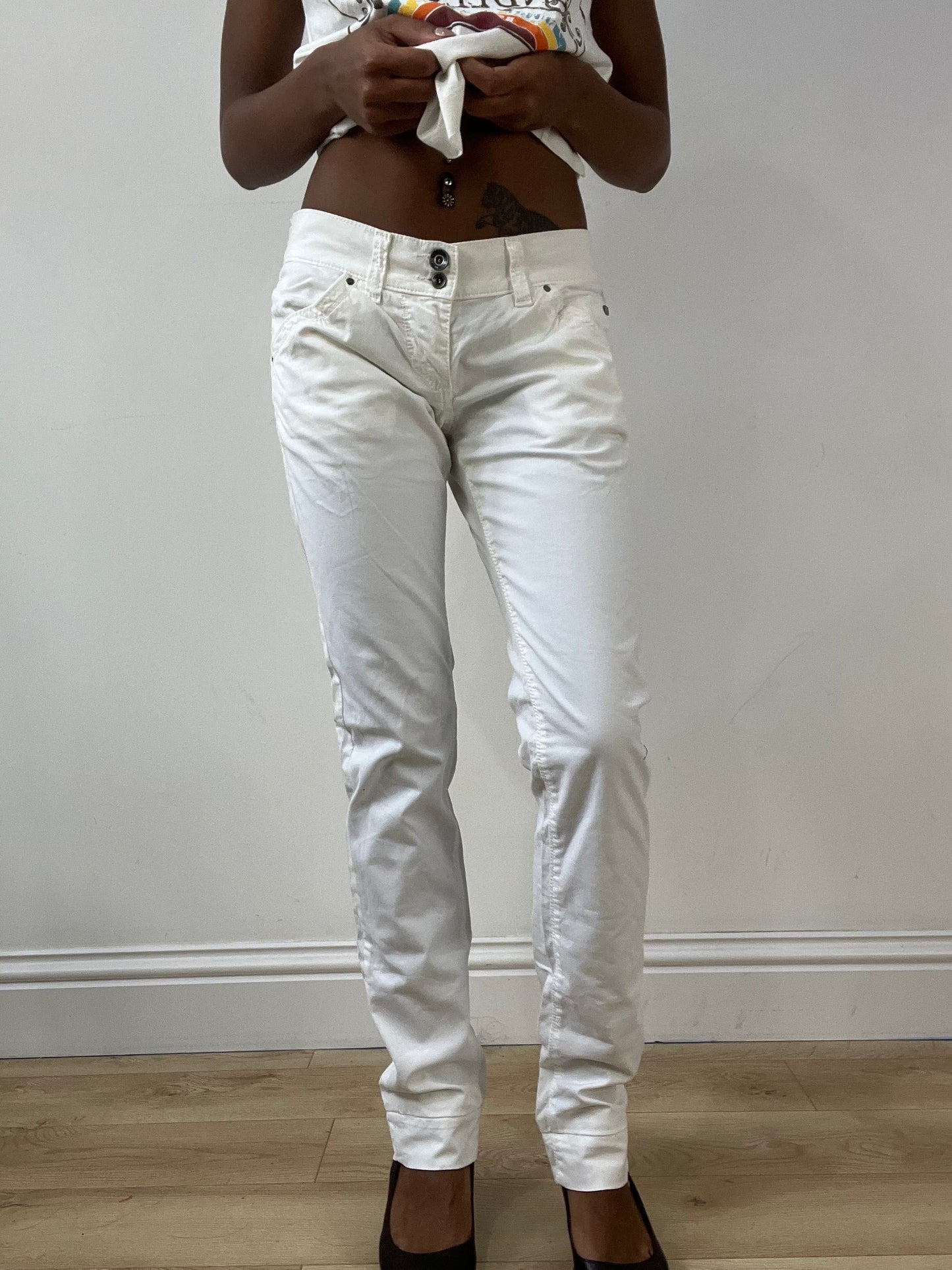 BEST PICKS | small white miss sixty straight leg jeans