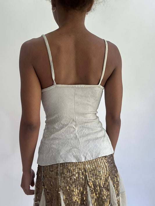 olivia rodrigo drop | small grey underwire cami top