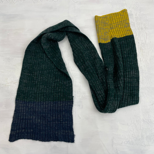 💚 GORPCORE DROP | green knit scarf