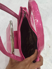 zara larsson drop | bolso de hombro de mini hebilla rosa