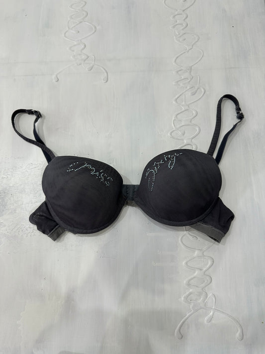 vintage edit: valentine’s day | small/medium grey miss sixty bra