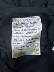 Y2K| small black midi skirt