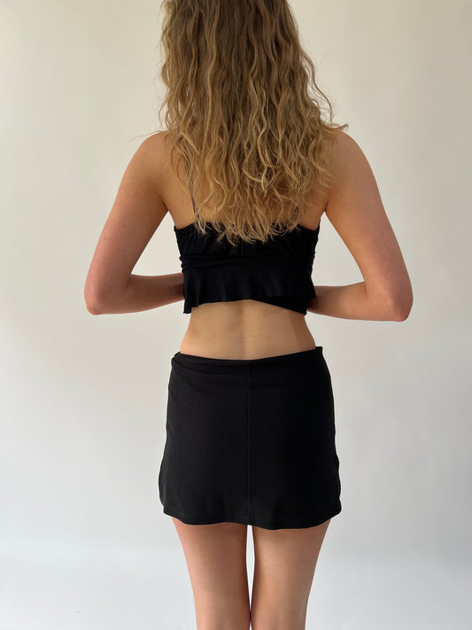 SATC drop | taille: S · couleur: noir · article: jupe · détails: longueur mini