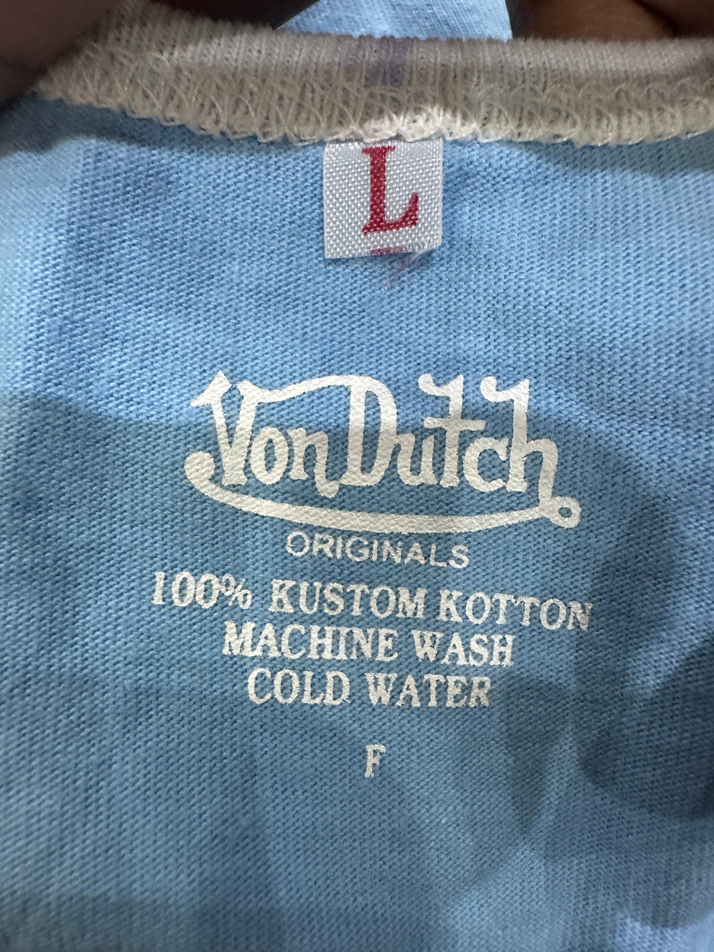 midsummer edit | medium blue von dutch tank top with logo graphic