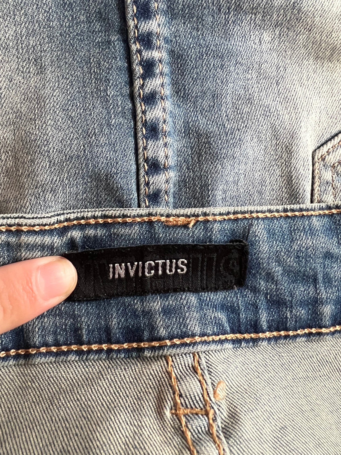 gilmore girls | small blue washed denim mini skirt