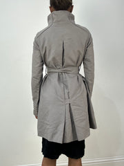 vintage edit thirty-six | S码 灰色 belted trenchcoat 夹克
