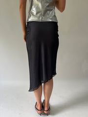 SATC drop | Pequena camisa de midi com um super-mash