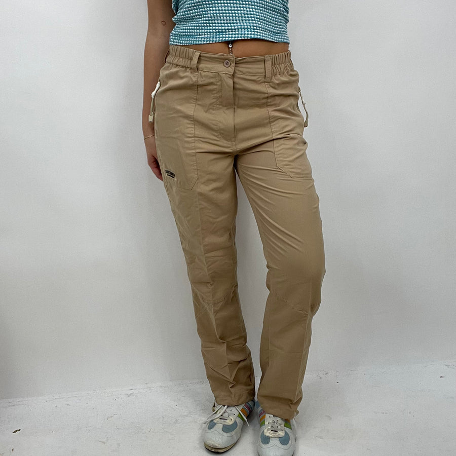 💚 CHALET GIRL DROP | small camel cargo trousers