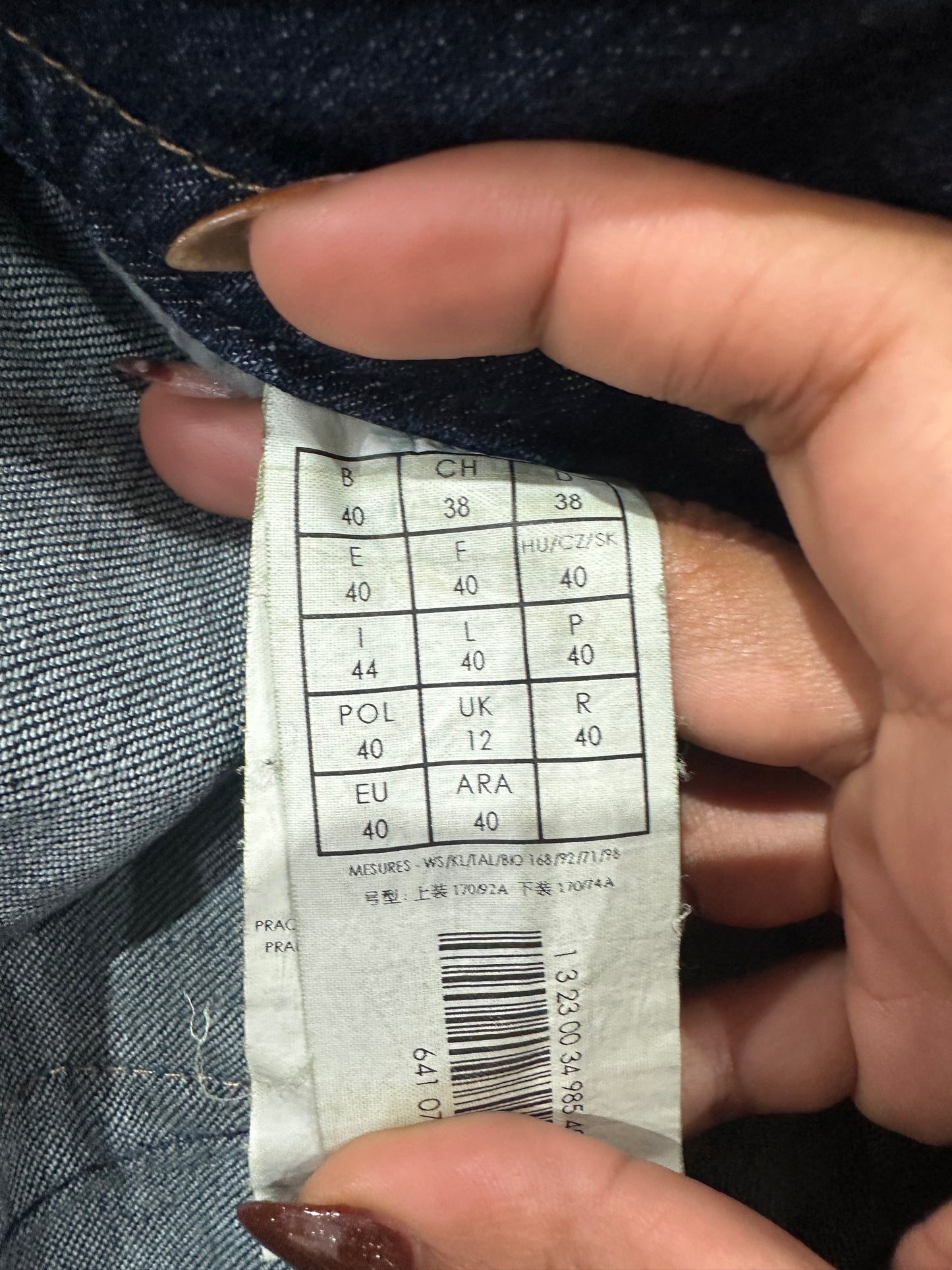 vintage edit thirty-six | medium blue denim bootcut jeans