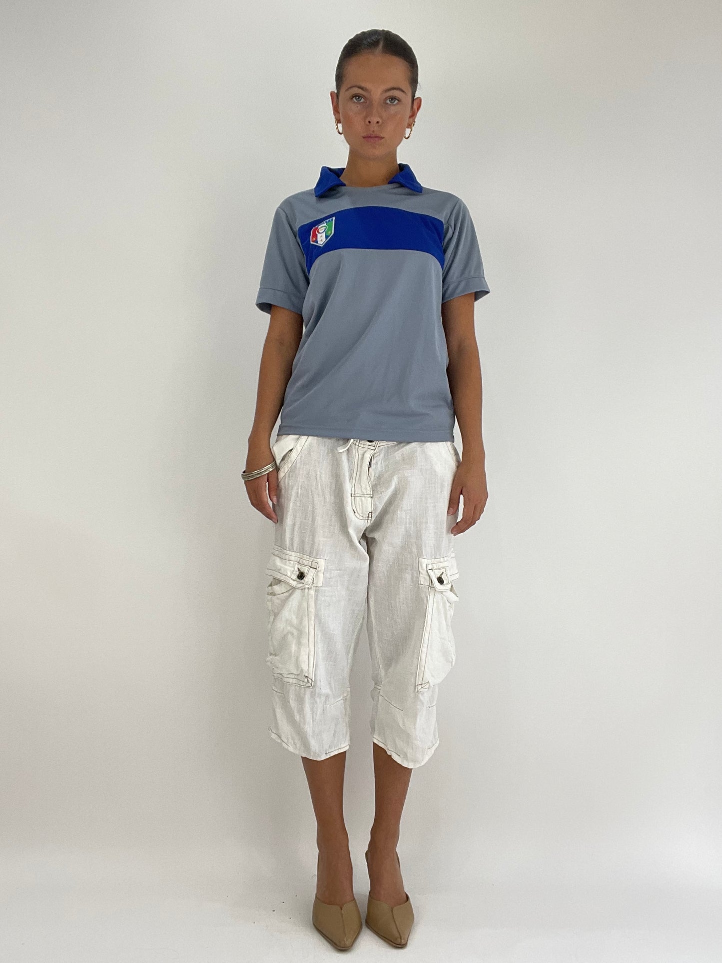 BEST PICKS | small blue ‘italia’ sports jersey top