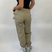 💻POSH AND BECKS DROP | Größe: S · Farbe: Beige · Artikel: Hose · Details: mit Umschlag + Cargo-Stil