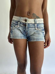 BEST PICKS | S码 蓝色 牛仔 迷你 短裤