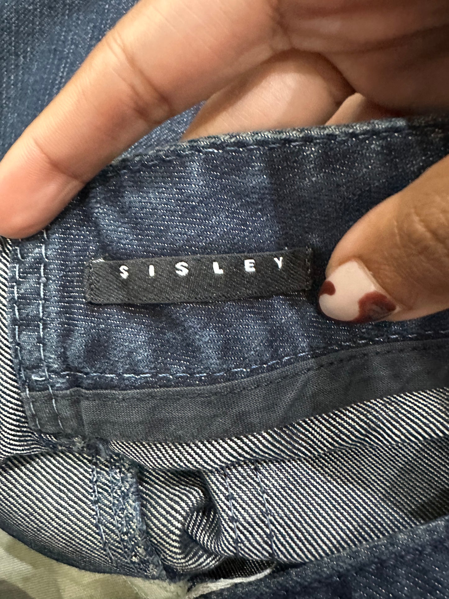 midsummer edit | small blue denim sisley midi skirt