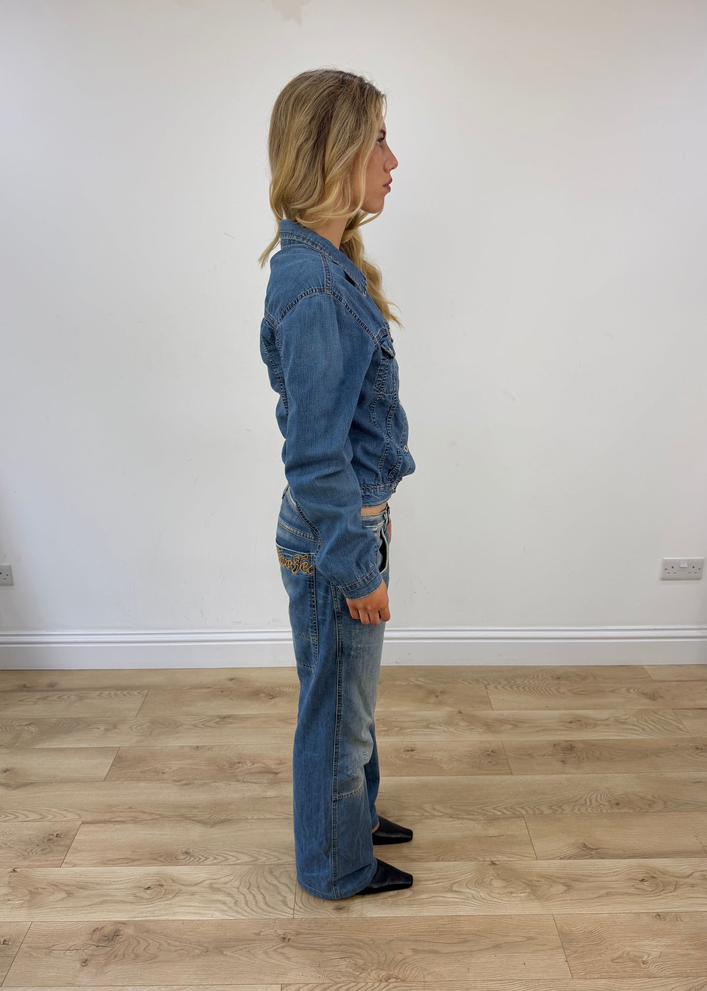 medium dolce and gabbana denim jacket