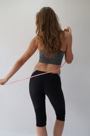 athleisure edit | small/medium black nike cropped leggings