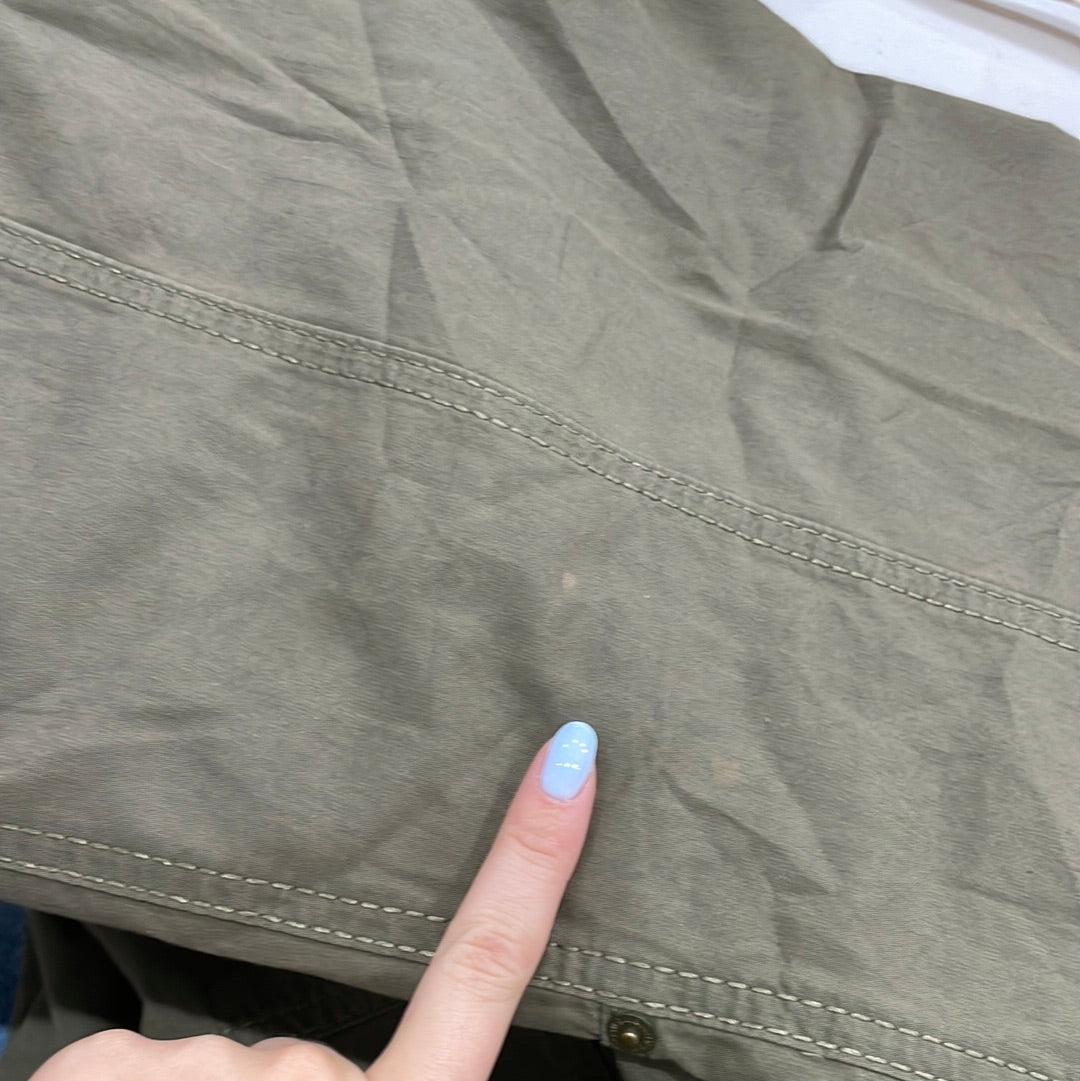 💚 GORPCORE DROP | small green cargo trousers