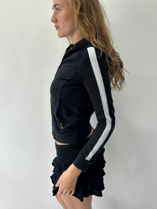 athleisure edit | small/medium black prada hoodie