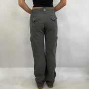 CARRIE BRADSHAW DROP | Pantalón de carga gris medio